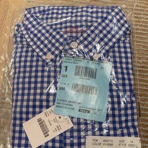 Crew Cuts by J. Crew boys button down long sleeve